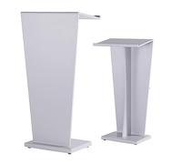 Portable Podium Stand - 55x35x110 cm Freestanding Speaker's Lectern for Classroom Office Restaurant & Reception - Versatile Presentation Table for Events