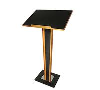 Portable Podium Stand for Presentations Adjustable Teacher Lectern Church Pulpit Floor Podium for Weddings Offices Classrooms Public Speaking Conference Use