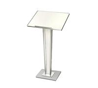 Portable Podium Stand for Presentations Teacher Lectern Church Pulpit Adjustable Floor Podium for Weddings Offices Classrooms Conference Public Speaking