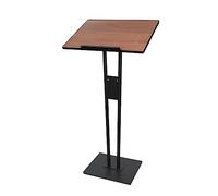 Portable Podium Stand for Presentations Teacher Lectern Church Pulpit Adjustable Floor Podium for Weddings Offices Classrooms Public Speaking & Events