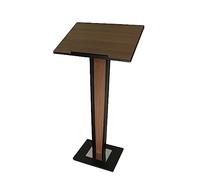 Portable Podium Stand for Presentations Teacher Lectern Church Pulpit Floor Podium for Weddings Offices Classrooms - Adjustable Height Lightweight Easy to Assemble Perfect for Public