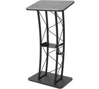 Portable Podium Stand with Interior Shelf for Presentations in Churches, Schools, and Offices