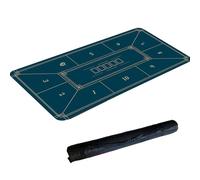 Portable Poker Table Top， Texas Hold'em Poker Table Mat Multicolor 180x90CM With Carrying Bag(004)