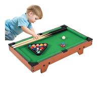 Portable Pool Table, Mini Billiard Table - Adjustable Kids Billiard Table | Multifunctional Family Gathering Game Table, Educational Learning Table for Indoor and Outdoor Use