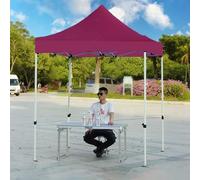 Portable Pop Up Canopy TentWaterproof UV Protection Easy to Carry Folding Shelter for Flea Markets BBQs Camping and Emergency UseCompact Design