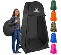 Portable Pop Up Pod - Instant Privacy, Shower & Changing Tent - Foldable Outdoor Shelter for Camping, Beach & Rain with Carrying Bag by Wakeman Outdoors