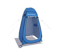 SONGMICS Portable Pop up Tent, Dressing Room Privacy Shelter, for Outdoor Camping Fishing Beach Shower Toilet, with Zippered Carrying Bag, Blue GPT01BU