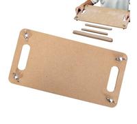 Portable Pottery Board, Rolling Mud Stick Pad, Ceramic Sculpting Surfaces, Durable Clay Craft Tool for Men Women Kids Adults, Lightweight All-Ages Pottery Teaching Accessory