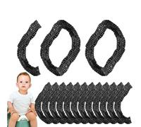 Portable Potty Bags - 100 Pcs Travel Bags Thickened PE Toilet Bags Disposable Design with Elastic Closure | Hassle Free Training Solution for