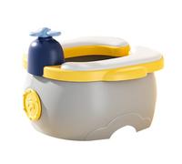 Portable Potty for Kids Travel,Children Folding Toilet Portable, for Kids Boys Girls Car Potty On The Go Potty Travel Potty Chair for Camping Park Indoor/Outdoor (Grey)