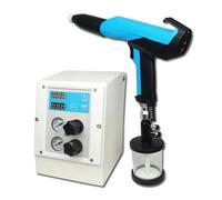 Portable Powder Coating Machine with Intelligent Control Panel - Electrostatic Coating Kit for DIY Furniture, Cabinets, Fence Walls, and Garden Chairs