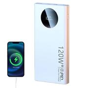 Portable Power Bank: Fast Charging Mobile Power Supply, Lightweight Battery | 120W Compact Travel Charger with Digital Display, High Speed Charging For Smartphones