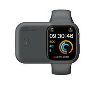 Portable Power Bank for Apple Watch, 1200 mAh Wireless Charger for Apple Watch 44/45 mm Series 9/8/7/6/5/4, Magnetic Induction Charging (Midnight)