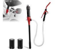 Portable Power Battery Fuel Pump with Automatic Stop Sensor,Liquid Water Fuel Transfer Pump for Gasoline Diesel Motor Oil Automotive Lawn Mowers ATV/UTV, Fuel Transfer Pump Up To 2.6 Gallons