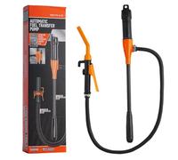 Portable Power Battery Pump, Battery Powered Siphon Fuel Transfer Pump, Liquid Siphon Pump with Adjustable Flow Control, Universal Fit for Gasoline, Car, Fuel Transfer Pump