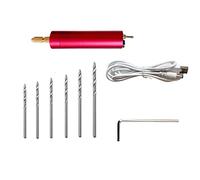 Portable Power Drill Multi-Function Electric Hand Drill Cordless for Craft Carving Miniatures Jewelry Resin Mini-Electric Bits Jewelry Equipments Epoxy Resin