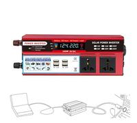 Portable Power Inverter - Car Power Inverter Multifunctional Vehicle Inverter | 2000W Inverter with Cooling Fan AC 100V-120V/AC 220-240V for Laptops and Tablets