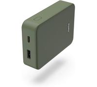 Portable Power Pack 10000mAh with USB-C and USB-A Outputs - Green Color