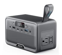 Portable Power Station 28000 mAh/89.6 Wh LiFePO4 100 W Battery (200 W Peak) Small Electric Solar Generator with AC and PD Outputs Two-Way Quick Charge for Home