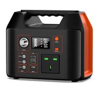 Portable Power Station 300W 296Wh Solar Generator, Battery Pack for Outdoor