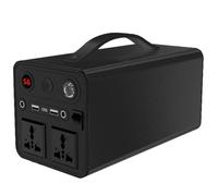 Portable power station 300W 90000mah - 6 output ports - Power bank for camping, travel, outdoor adventure and emergency power supply