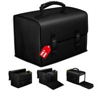 Portable Power Station Carrying Case Bag. Open design, No need to disassemble Portable Power Station to use the operating panel. Waterproof Handbag Is Easy To Carry. 9.8" Lx5.1 Wx7 H - Black