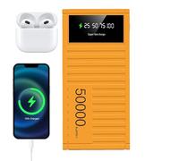 Portable Powers Bank - 66W Fast Charging Charger with 50000mAh Capacity, Multifunctional Energy Pack | LED Display Charging Supply, Universals Phone Tablet Computer Equipment for Travel Outdoor