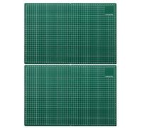 Portable PP Cutting Mat Foldable Rotating Feature, Green Green | Portable Cutting Pad with Rotating Design for Projects, Constructed From PP and Suitable for Designers
