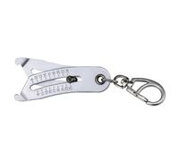 Portable Precise Thread Size Checker Keychain, Manual Bolt Finder Sizer, Quick Hand Measuring Tool(1 Pc)