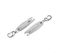 Portable Precise Thread Size Verification Tool for Nut and Bolt Identification - Aluminum Alloy & Hardened Stainless Steel Gauge with