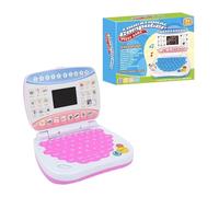 Portable Preschool Interactive Educational Children - ABS | Learning Toy Computer with Music | Early Education Computer for Girls 3 Years Old or Older Home Classroom Use
