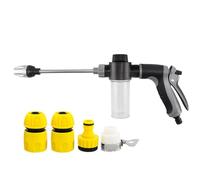 Portable Pressure Washer | Rustproof Ergonomic 360-Degree Rotatable Water Sprayer | Handheld High Pressure Sprayer - For Car Wash, Watering, Garden, Balcony, Patio, Garage