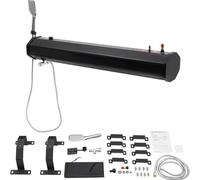 Portable Pressurized Water Tank for Camping Shower, Roof Rack Mount Road Shower, Solar Heated for Off-Road Vehicles, Ideal for Hiking, Car Wash, Pet Cleaning