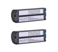 Portable Printer Battery, Compatible For Canon ，NB-CP1L CP2L SELPHY CP100 CP200 CP300 CP400 CP510 CP1500(2pcs)