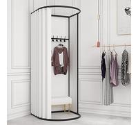 Portable Privacy Booth, Mobile Dressing Room for Retail & Offices, Versatile Clothing Vestiaire, Compact Locker for Shopping Malls, Ideal for On-the-Go Shoppers
