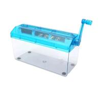 Portable Privacy Document Shredder Manual | Document Cutter With Crank,26x11x14.3Cm, Personal Shredder, Data Protection, Home, School, University, Dorm, Office