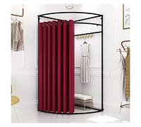 Portable Privacy Dressing RoomTemporary Changing Room for Outdoor Use Simple 5Color Options (Red) Ideal for Fitting Rooms Festivals and Events 80x80x200 cm