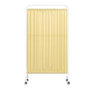 Portable Privacy Screen on Wheels Waterproof Nylon Partition for Medical Beauty Office SpacesVersatile Privacy Solution for Clinics Salons and Workplaces
