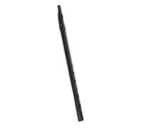 Portable Professional Recorder Flute Beginner Six Hole Key Of C Flute Portable Wind Instrument For Adults Practice Musical Recorder(Black)