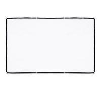 Portable Projection Cloth White Polyester Projector Screen Universal