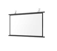 Portable Projection Screen， Projector Screen Pull Down For Wall And Ceiling Mount 60-72 inches 4:3 16:9 Matte White(04:03:00,72")