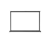 Portable Projection Screen， Pull Down Projector Screen For Floor Table Black 20-50 Inch 4:3 16:9(50 Inch 16:9)