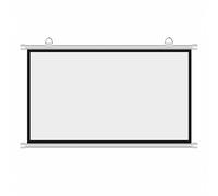 Portable Projection Screen, Pull Down Wall-Mounted Movie Screen with 179° Viewing Angle, Easy Roll-Up Design, Ideal for Home Theater and Presentations