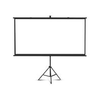 Portable Projection Screen， Wall Pull Down Projector Screen With Stand Portable Indoor Outdoor 4:3/16:9 White 60-72in(04:03:00,60in)