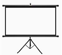 Portable Projection Screen with Adjustable Stand, White 16:9 Aspect Ratio for Home Entertainment and Professional Presentations