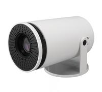 Portable Projector, 12.0 Quad Core 4K Decoding, WiFi Mini Wireless Projector with Correction, Rotatable Outdoor Movie Projector Compatible with Phone (UK Plug AC 100-240V)