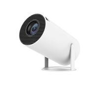 Portable Projector 4K HD Home Cinema Projector, Robust Wireless Full HD Projector | Easily Portable Rotary Stand with Hi-Fi Sound for Smartphones, Powerful Projector Pair