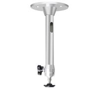 Portable Projector Bracket 360° Rotatable Ceiling Wall Mount Beamer Holder Aluminium Fit for HY260 Pro HY320 Beam Projector(Silver)