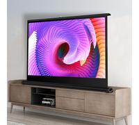 Portable Projector Screen Desktop Floor - Foldable For Indoor Home Theater - Wrinkle-Free Thickened Brackets For Backyard Cinema, Office Conference Meetings, School Presentations(16:9 30inch)