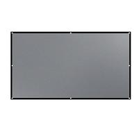 Portable projector Screen, Folding Projector Screen Polyester Gray 60-120 inch(84 inch)